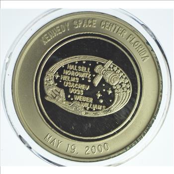 Rare - Limited Edition - Kennedy Space Center - 1 Oz Silver Round .999 Fine Silver - In Plastic Capsule