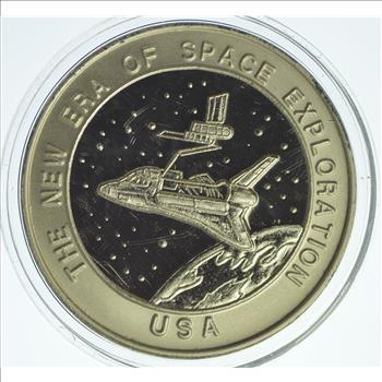 Rare - Limited Edition - Kennedy Space Center - 1 Oz Silver Round .999 Fine Silver - In Plastic Capsule