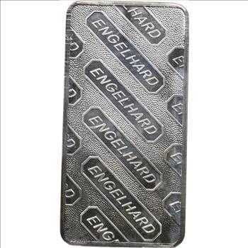 Rare Silver 10 Troy Oz. Engelhard Silver Bar