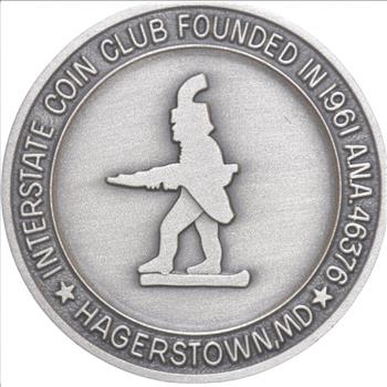 Rare Silver 18.8 Grams Interstate Coin Club Round .999 Fine Silver