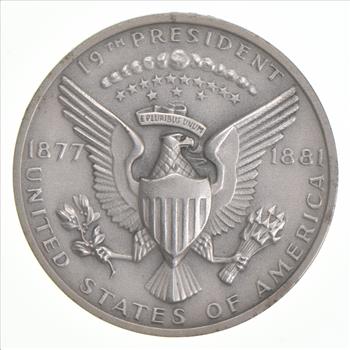 Rare Silver 24.4 Grams President Rutherford B. Hayes Silver Round .999 Fine Silver