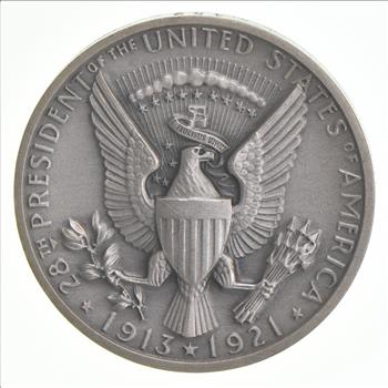 Rare Silver 24.7 Grams President Woodrow Wilson Silver Round .999 Fine Silver