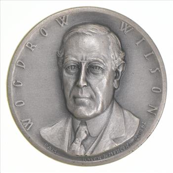 Rare Silver 24.7 Grams President Woodrow Wilson Silver Round .999 Fine Silver
