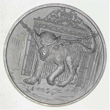 Rare Silver 31.2 Grams Werewolf Round .999 Fine Silver