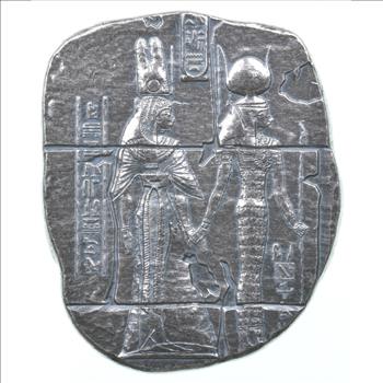 Rare Silver 59.9 Grams Egyptian Pharaohs Silver Round.999 Fine Silver