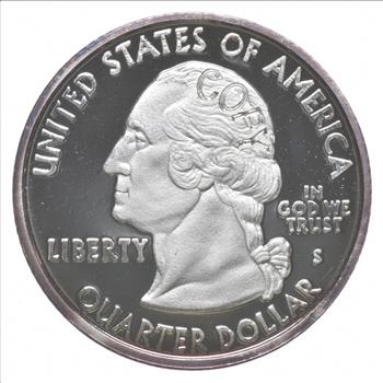 Rare Silver 7.7 Grams Missouri Quarter Pattern Copy Round .999 Fine Silver