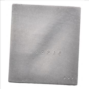 Rare Silver 8.4 Grams 25 Cents U.S. Post Stamp - President William McKinley Silver Bar .999 Fine Silver