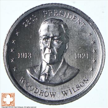 Rare Sterling Silver -Limited Edition - Woodrow Wilson - 1.3 Grams