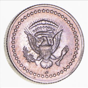 Rare Sterling Silver - Official Presidential Collectible Franklin Mint Round - Awesome Silver Ingot!