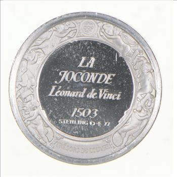RARE Treasures Of The Louvre .925 Sterling Silver - Round Limited Edition Series
