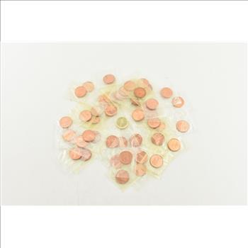 Roll 50 Canadian Canada Cent Penny 1960's from PL Sets - Still Sealed! Lot