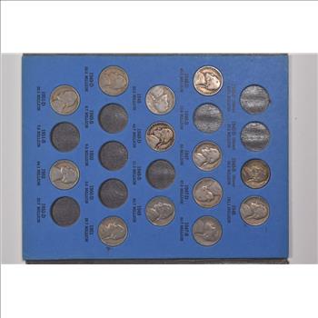 Set of Jefferson Nickels 1938-1961- US Coin Collection lot