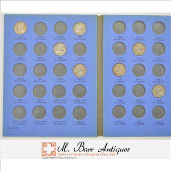 Set of Jefferson Nickels - 1938-63 - Early Dates Collection