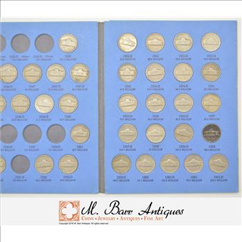 Set of Jefferson Nickels - 1938-63 - Early Dates Collection