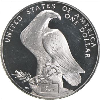 SILVER 1984-S Los Angeles Olympics Commemorative US Silver Dollar - 90% Silver - Collectible