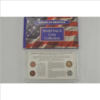 SILVER Coin Set American Heritage World War II Coin Collection Historic US Collection - Includes SILVER