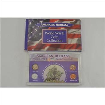 SILVER Coin Set American Heritage World War II Coin Collection Historic US Collection - Includes SILVER