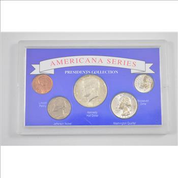 SILVER Coin Set Americana Series Presidents Historic US Collection - Includes SILVER