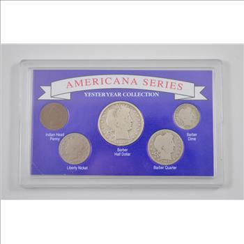 SILVER Coin Set Americana Series Yesteryear Historic US Collection - Includes SILVER
