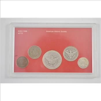 SILVER Coin Set Americana Series Yesteryear Historic US Collection - Includes SILVER