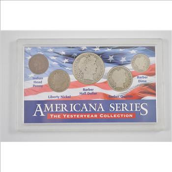 SILVER Coin Set Americana Series Yesteryear Historic US Collection - Includes SILVER