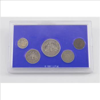 SILVER Coin Set Americana Series Yesteryear Historic US Collection - Includes SILVER