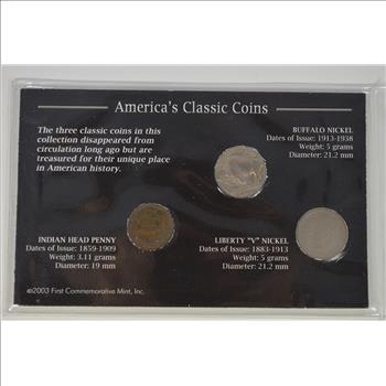 SILVER Coin Set America's Classic Coins Historic US Collection