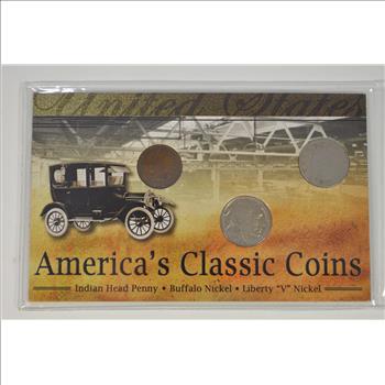 SILVER Coin Set America's Classic Coins Historic US Collection
