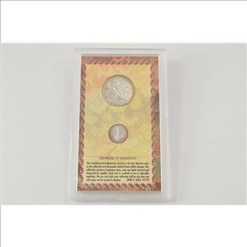 SILVER Coin Set America's Most Beautiful Coin Designs - 1942 Historic US Collection - Includes SILVER