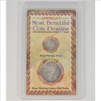 SILVER Coin Set America's Most Beautiful Coin Designs Historic US Collection