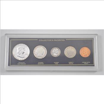 SILVER Coin Set Collector's Favorites Historic US Collection - Includes SILVER