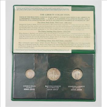 SILVER Coin Set The Liberty Collection Historic US Collection - Includes SILVER