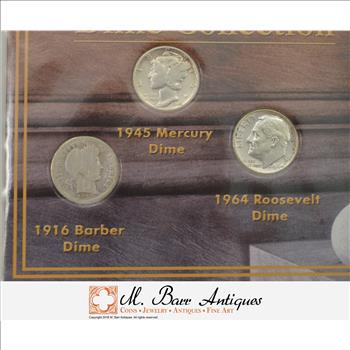 SILVER Coin Set Ultimate Silver Dime Collection**** Historic US Collection - Includes SILVER
