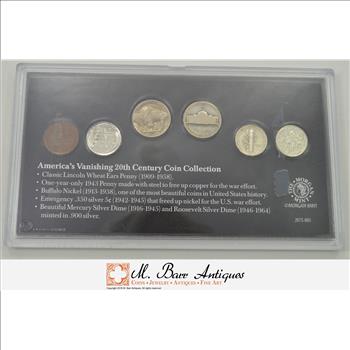 SILVER Coin Set Vanishing 20th Century Coin Collection**** Historic US Collection - Includes SILVER