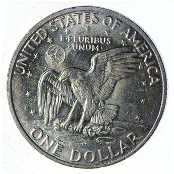 Silver - SPECIALLY MINTED - S Mint Mark - 1971-S - 40% Eisenhower Silver Dollar - RARE