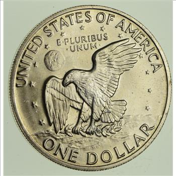 Silver - SPECIALLY MINTED - S Mint Mark - 1972-S - 40% Eisenhower Silver Dollar - RARE