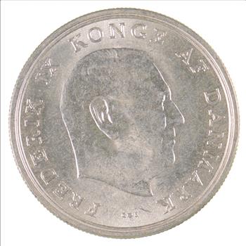 SILVER - WORLD Coin - 1964 Denmark 5 Kroner - Wedding Of Anne-Marie - World Silver Coin