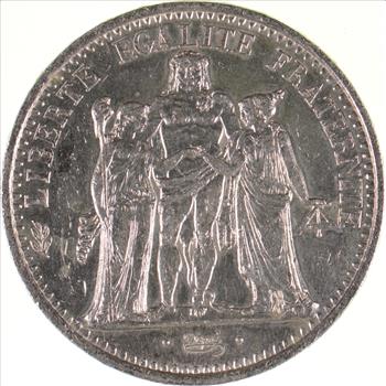 SILVER - WORLD COIN - 1967 France 10 Francs - World Silver Coin