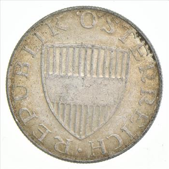 SILVER - WORLD Coin - 1970 Austria 10 Schilling - World Silver Coin