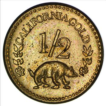 Souvenir Tribute Token - California Gold Rush - 1853 Liberty Head