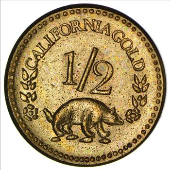 Souvenir Tribute Token - California Gold Rush - 1858 Liberty Head