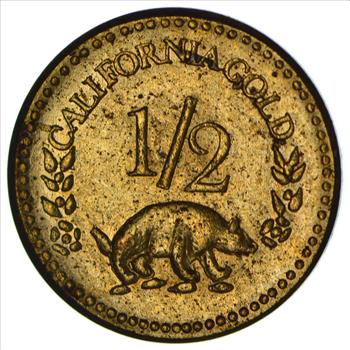Souvenir Tribute Token - California Gold Rush - 1858 Liberty Head