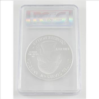 SP70 2014-P 5 Oz. Silver Shenandoah National Park Quarter Pattern - First Strike - Graded PCGS