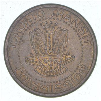 Toronto Transit Commission Token