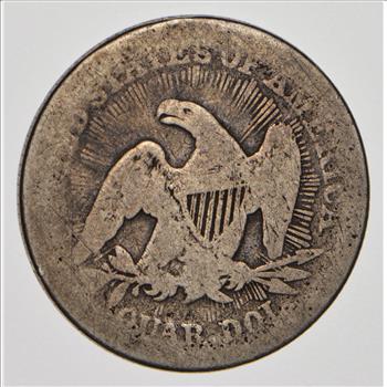 TOUGH - 1853 Seated Liberty Quarter - Early US Type Coin - Historic