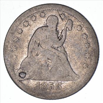 TOUGH - 1856-O Seated Liberty Quarter - Early US Type Coin - Historic