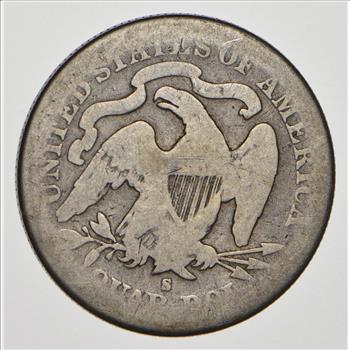 TOUGH - 1888-S Seated Liberty Quarter - Early US Type Coin - Historic