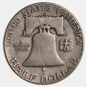 Tough - 'S' MINT MARK SAN FRANCISCO - 1951-S FRANKLIN HALF DOLLAR