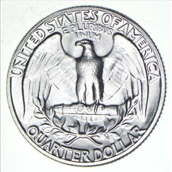 Unc 1954 Washington 90% Silver United States Quarter
