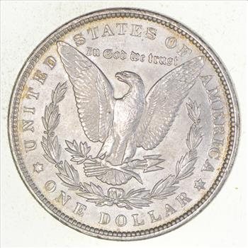 Unc Uncirculated 1889 Morgan Silver Dollar - $1.00 Mint State MS BU